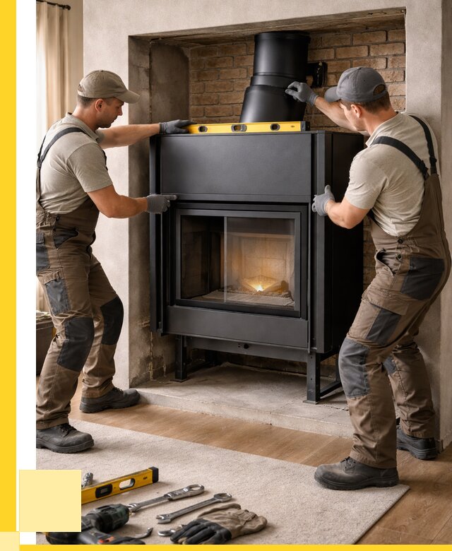 Установка каминных топок в Карталах под ключ от 18776 р. | ЭриданКрт