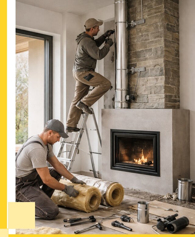 Монтаж дымоходов для каминов в Карталах от 15647 р. ЭриданКрт