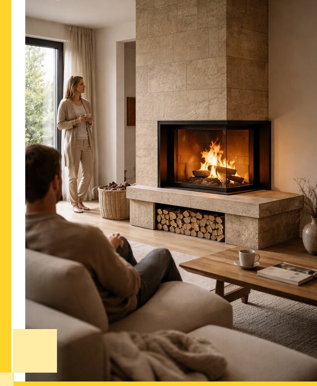 Угловые камины из кирпича установка в Карталах от 156465 р. ЭриданКрт