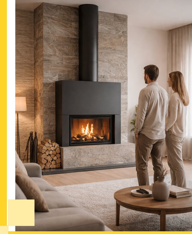 Закрытые камины под ключ в Карталах от 125172 р., ЭриданКрт