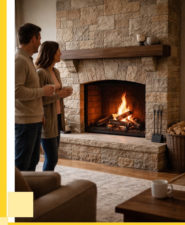 Каменные камины на заказ в Карталах от 187758 р. | ЭриданКрт