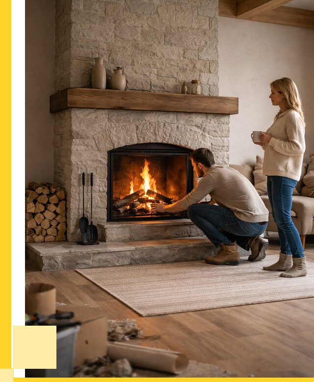 Камины для загородного дома в Карталах от 365085 р., ЭриданКрт