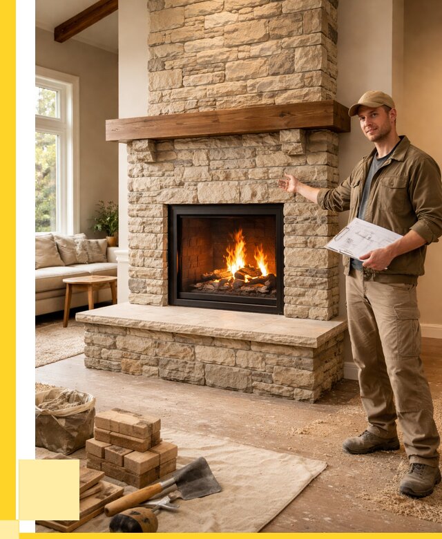 Камины под ключ в Карталах от 187758 р. | ЭриданКрт — установка