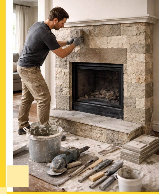 Ремонт каминов и печей в Карталах от 15647 р. | ЭриданКрт