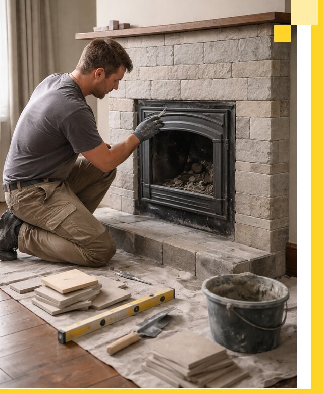 Профессиональный ремонт каминов в Карталах восстановление и сервис