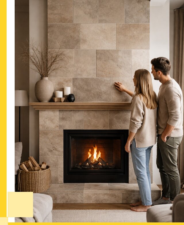 Облицовка каминов керамогранитом в Карталах от 4694 р. | ЭриданКрт