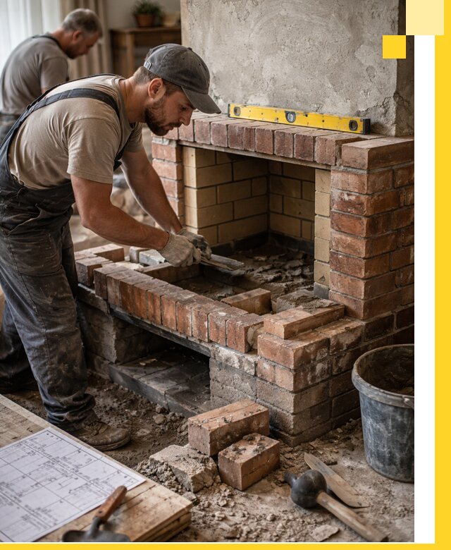 Изготовление и установка каминопечей под ключ в Карталах