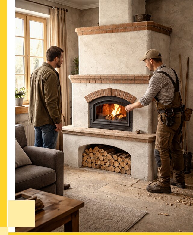 Печи камины в Карталах: кирпичные, изразцовые от 62586 р. | ЭриданКрт