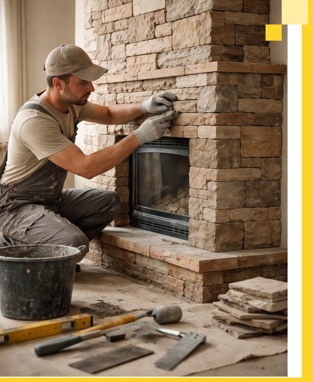 Проектирование и установка печей-каминов под ключ в Карталах