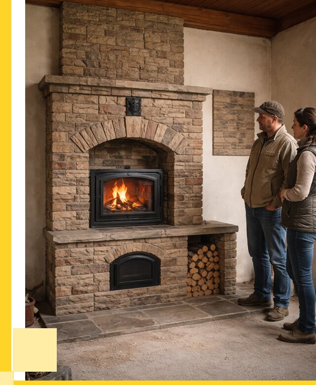 Кирпичная печь под ключ в Карталах от 156465 р. | ЭриданКрт