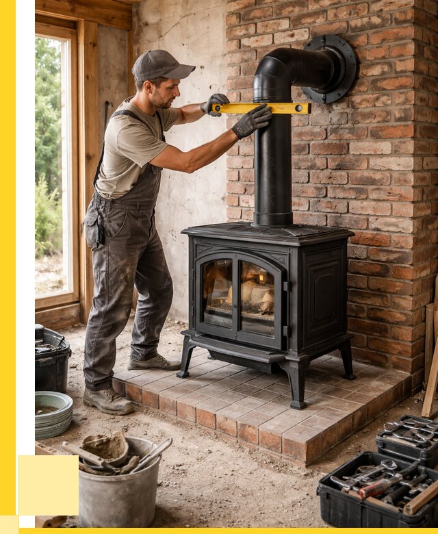 Монтаж печей установка банной печи в Карталах от 15647 р. | ЭриданКрт