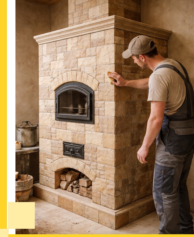 Облицовка печей в Карталах от 4694 р. под ключ | ЭриданКрт