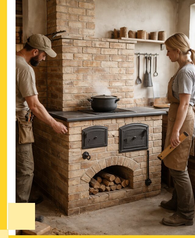 Варочно отопительные печи в Карталах от 93879 р. | ЭриданКрт