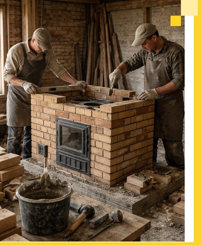 Изготовление и установка варочных печей под ключ в Карталах