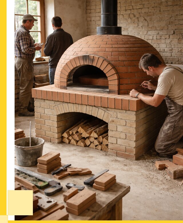 Помпейская печь дровяная для пиццы в Карталах | ЭриданКрт от 208620 р.