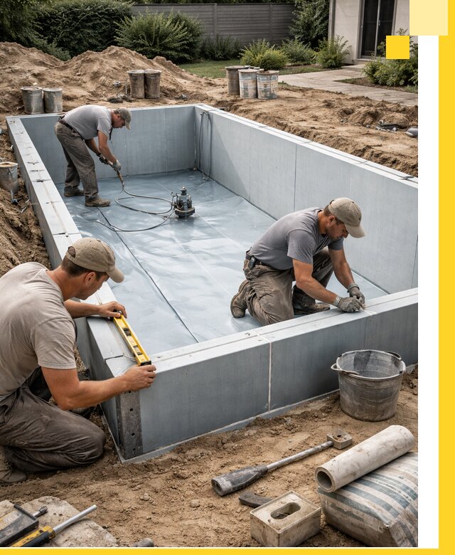 Профессиональный монтаж бассейнов под ключ в Карталах с гарантией