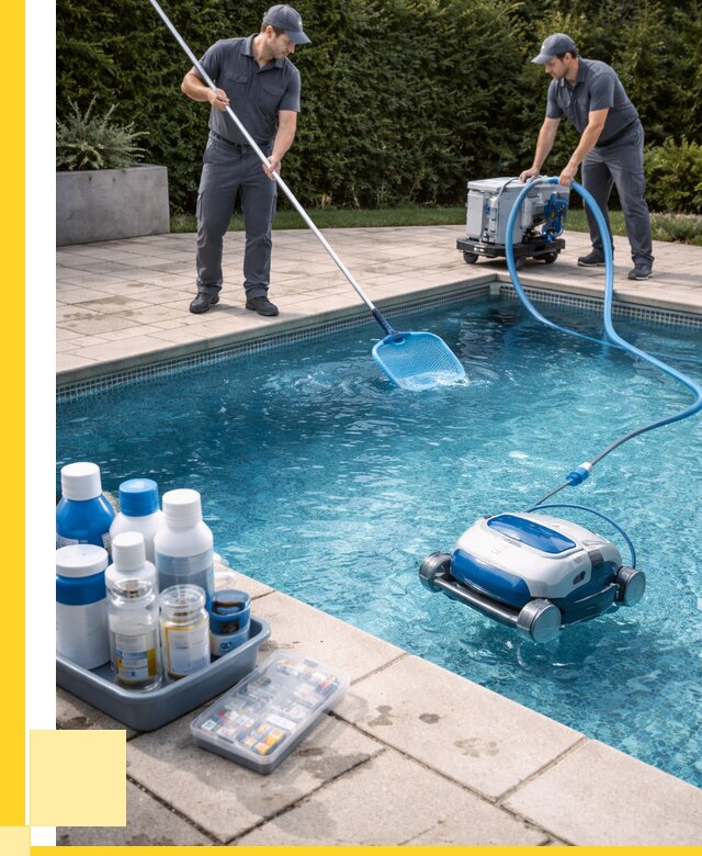 Чистка бассейнов в Карталах роботами, от 4694 р. | ЭриданКрт