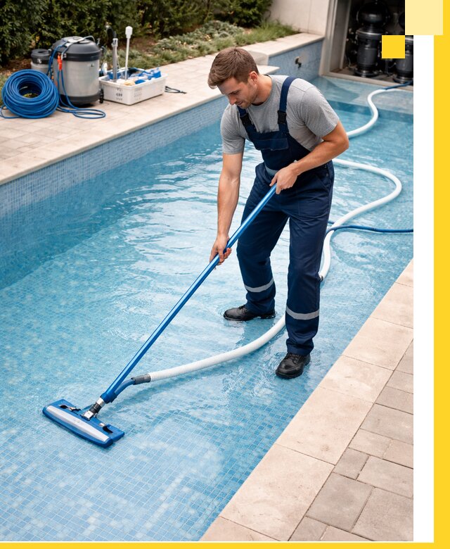 Профессиональная чистка бассейнов и фильтров в Карталах под ключ