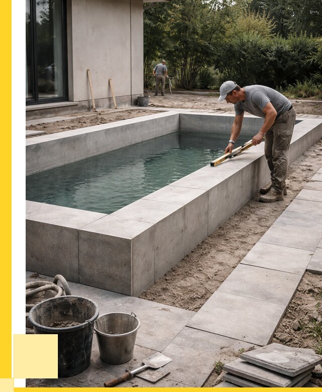 Строительство бетонного бассейна в Карталах от 1251720 р. | ЭриданКрт