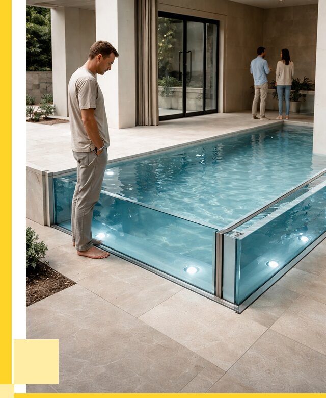 Стеклянные бассейны в Карталах от 1251720 р. | ЭриданКрт — мозаика