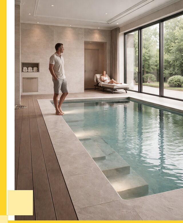 Бассейны в коттедже под ключ в Карталах от 1251720 р. | ЭриданКрт