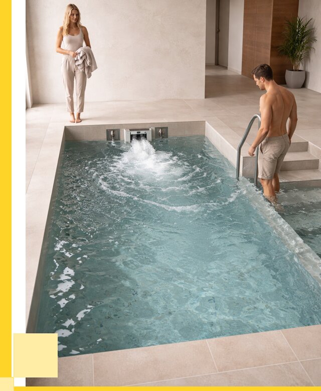 Бассейн с противотоком в Карталах от 260775 р. | ЭриданКрт