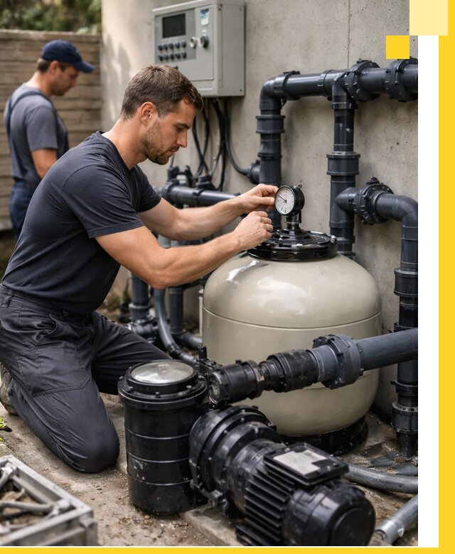 Поставка и монтаж фильтровального оборудования для бассейнов в Карталах