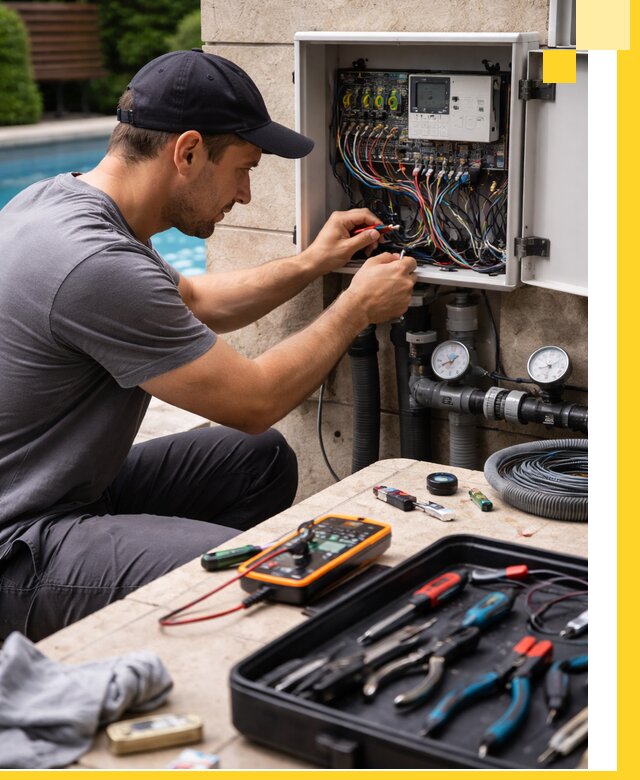 Комплексная автоматика для бассейнов в Карталах: управление и очистка