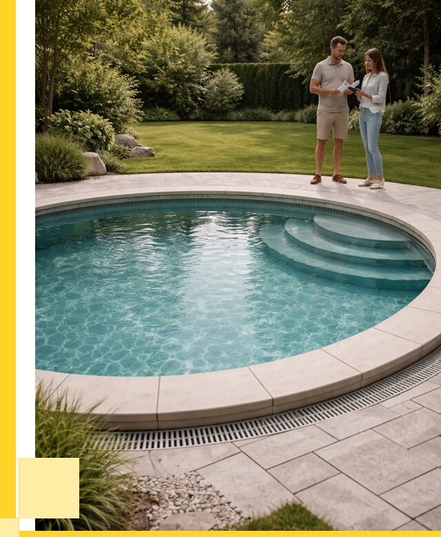 Круглые каркасные бассейны купить в Карталах от 260775 р. | ЭриданКрт