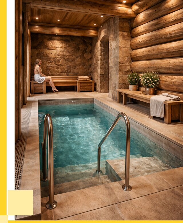 Аренда бани с бассейном в Карталах от 1564650 р. | ЭриданКрт