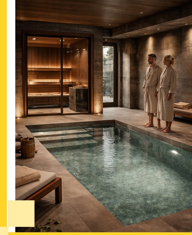 Сауна с большим бассейном в Карталах от 1251720 р. ЭриданКрт