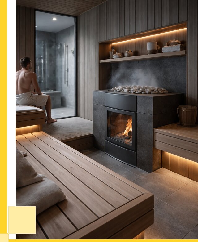 Проект сауны в частном доме в Карталах от 36509 р. | ЭриданКрт