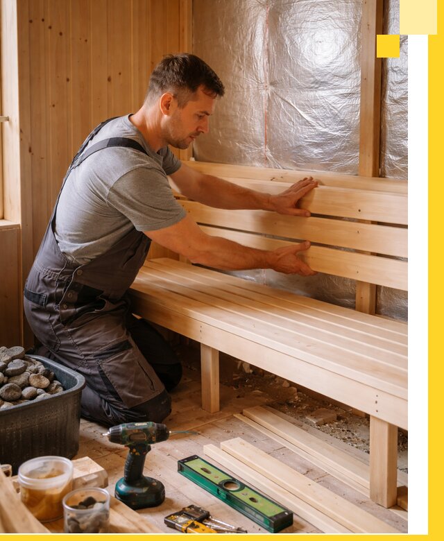 Проектирование, изготовление и монтаж финских саун в Карталах