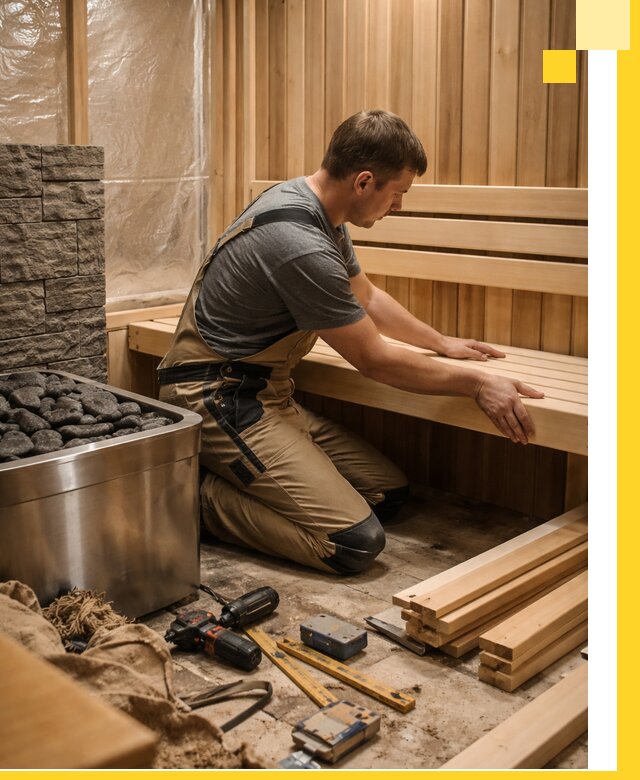 Сауны для дома под ключ с проектированием и монтажом в Карталах