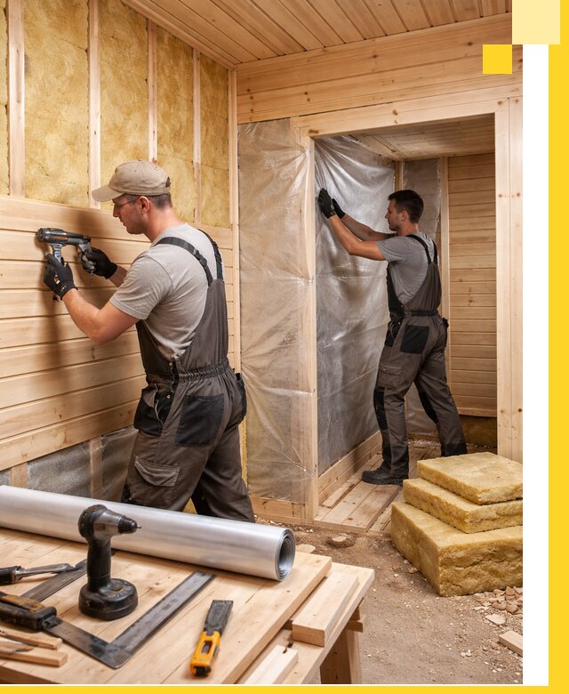 Бани под ключ в Карталах с проектом и полным монтажом