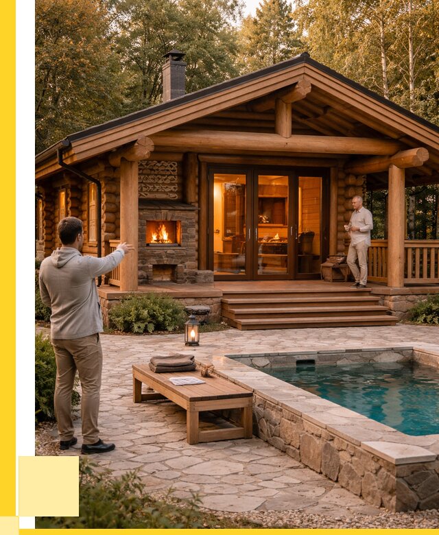 Проекты бань и хамам в Карталах от 26078 р. | ЭриданКрт