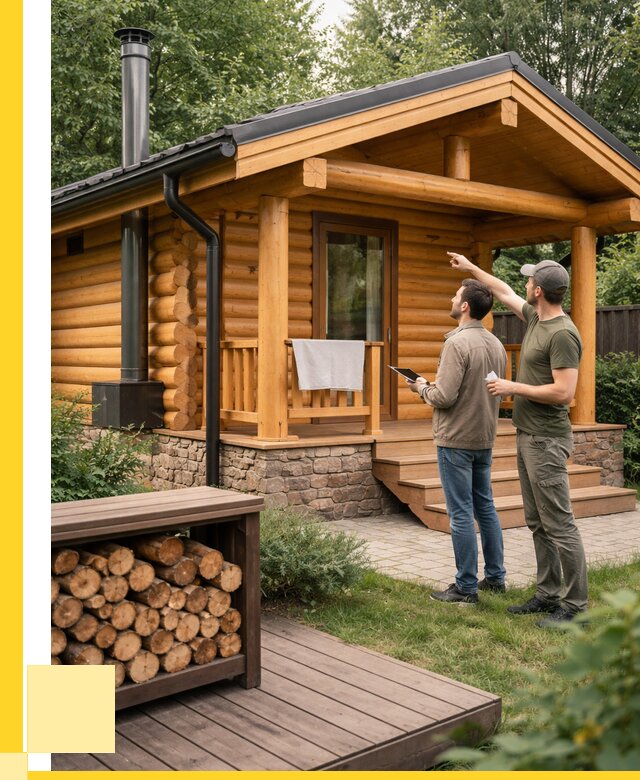 Бани для дачи под ключ в Карталах от 260775 р. | ЭриданКрт