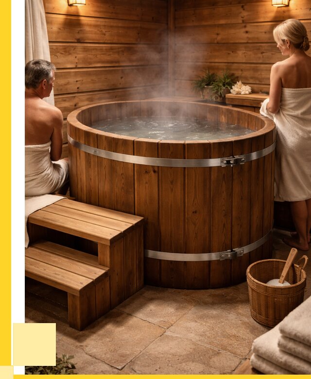 Бани с купелью под ключ в Карталах от 469395 р. | ЭриданКрт