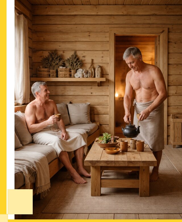 Бани с комнатой отдыха под ключ в Карталах от 469395 р. | ЭриданКрт