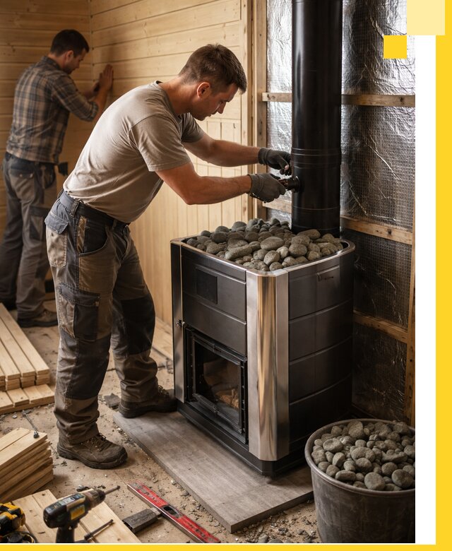 Проектирование и строительство парилок для бани в Карталах под ключ