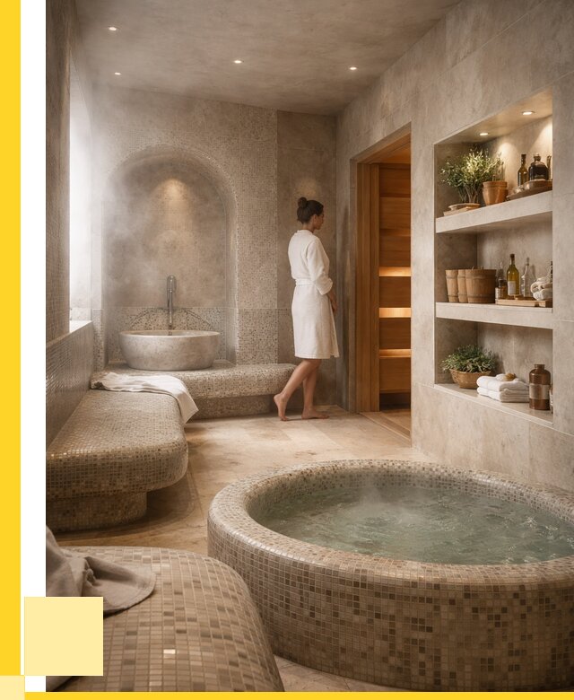 Строительство бани с хамамом в Карталах от 782325 р. | ЭриданКрт