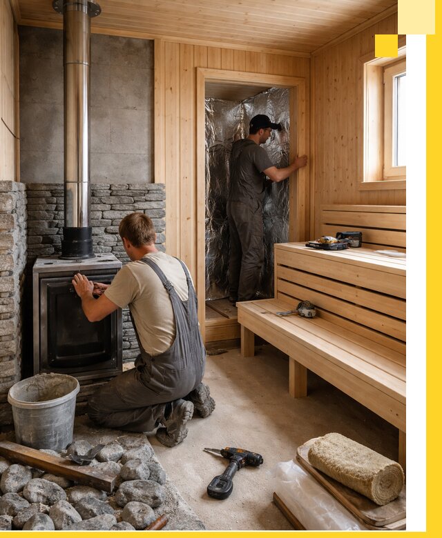 Строительство и изготовление бань под ключ в Карталах