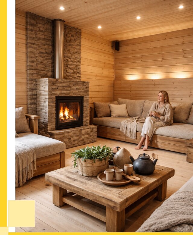 Проект бани с комнатой отдыха в Карталах от 36509 р. | ЭриданКрт