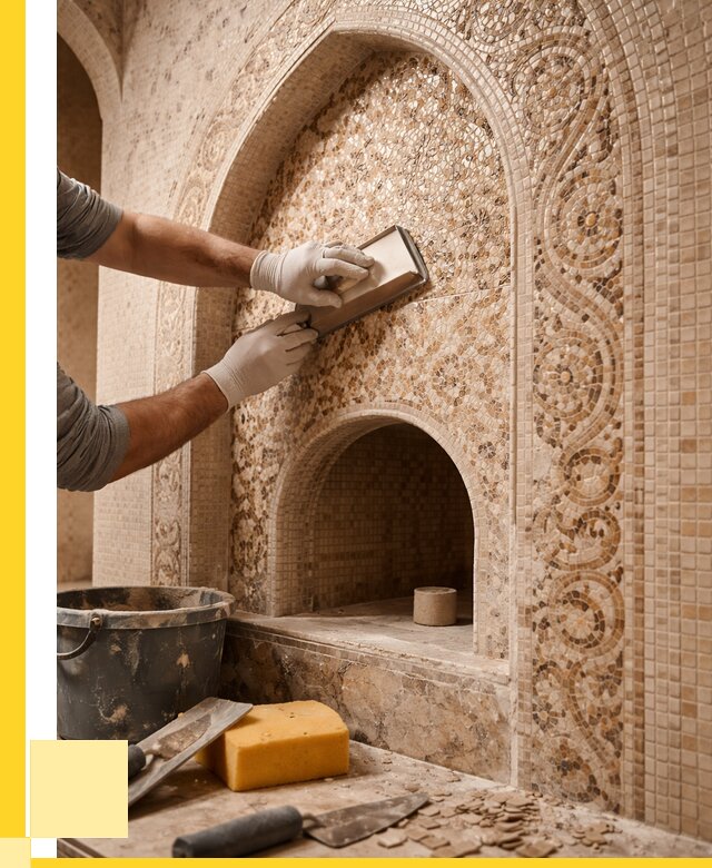 Мозаика для хамама в Карталах под ключ от 5216 р. | ЭриданКрт